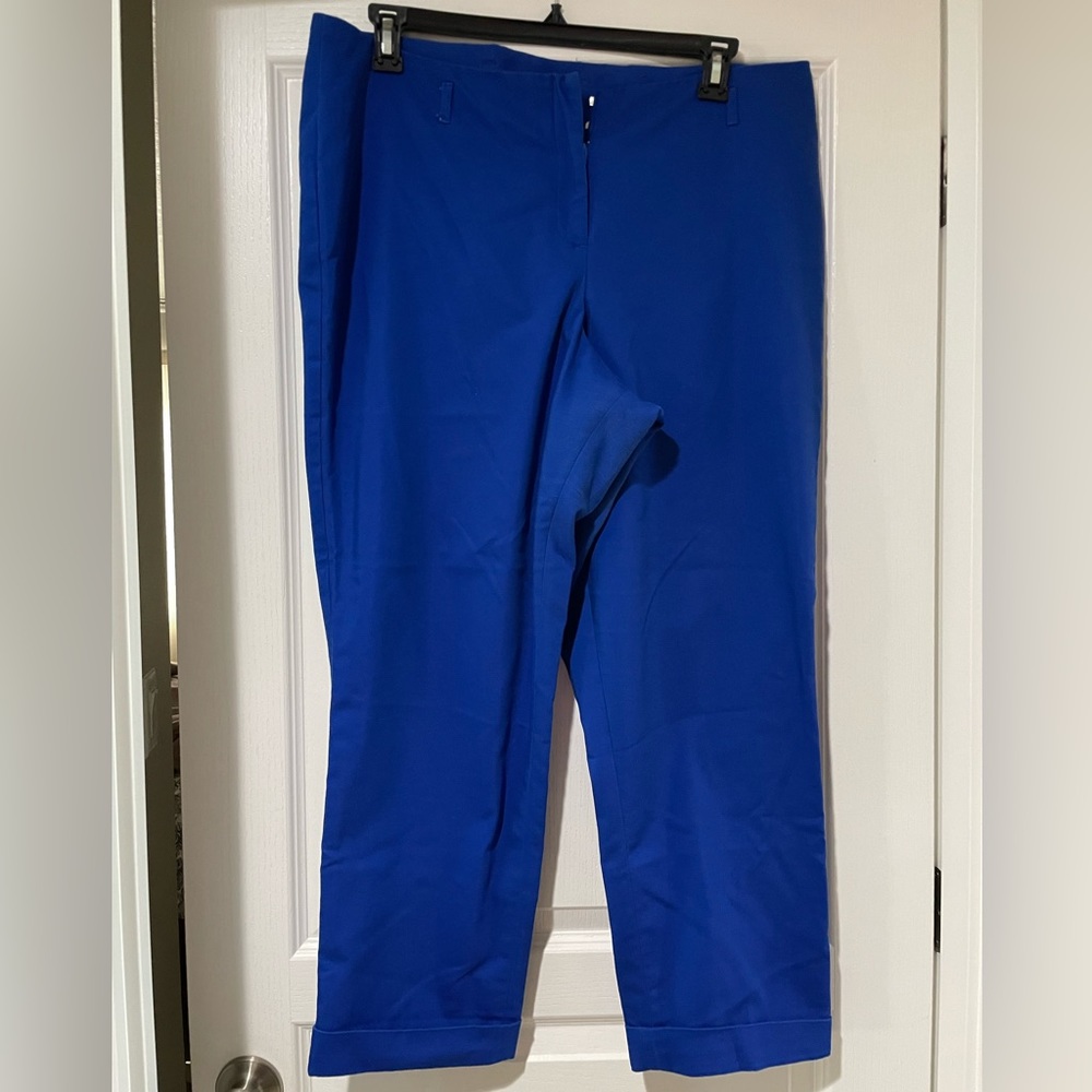 Blue trousers